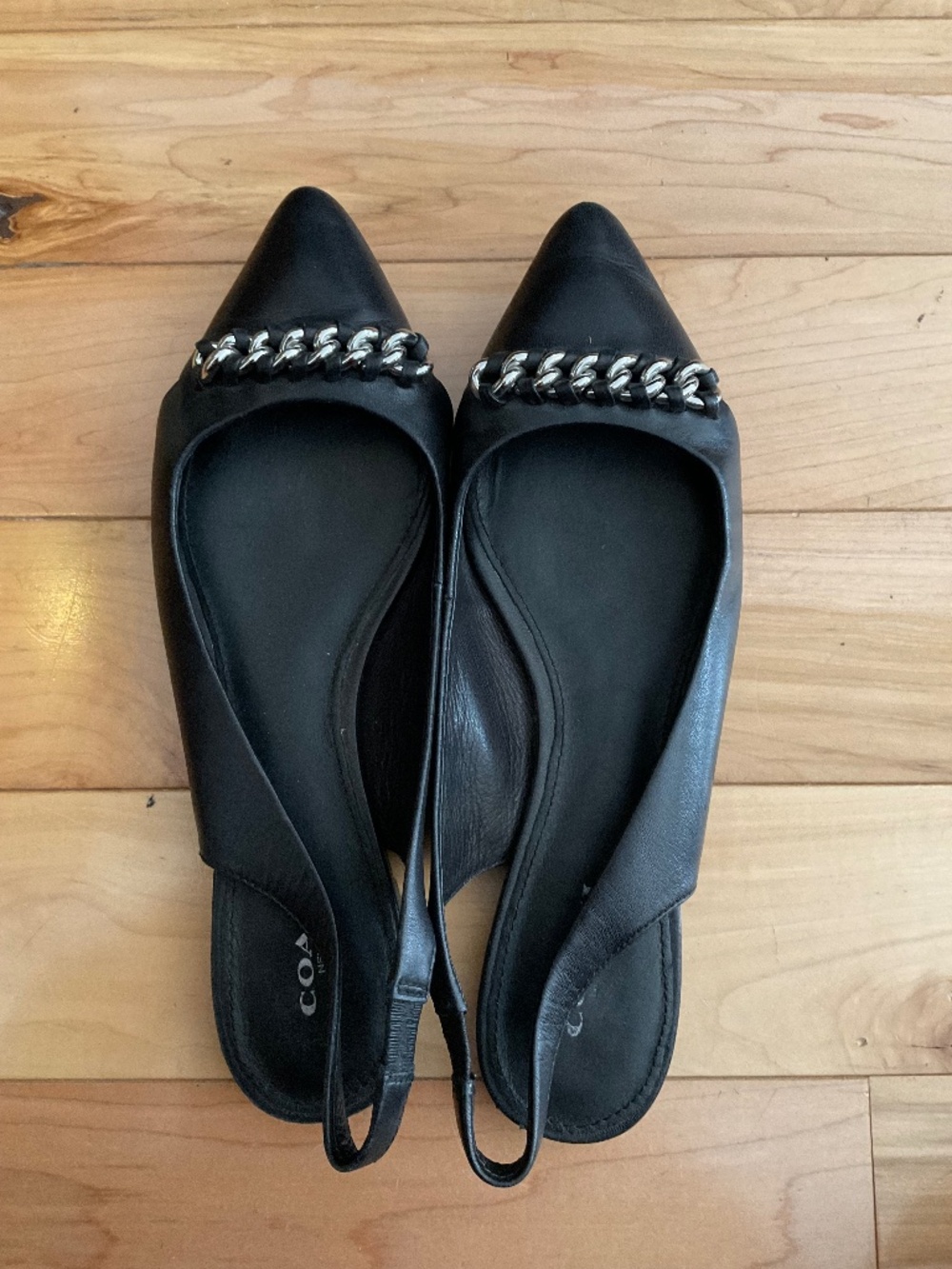 Coach Slingback Flats